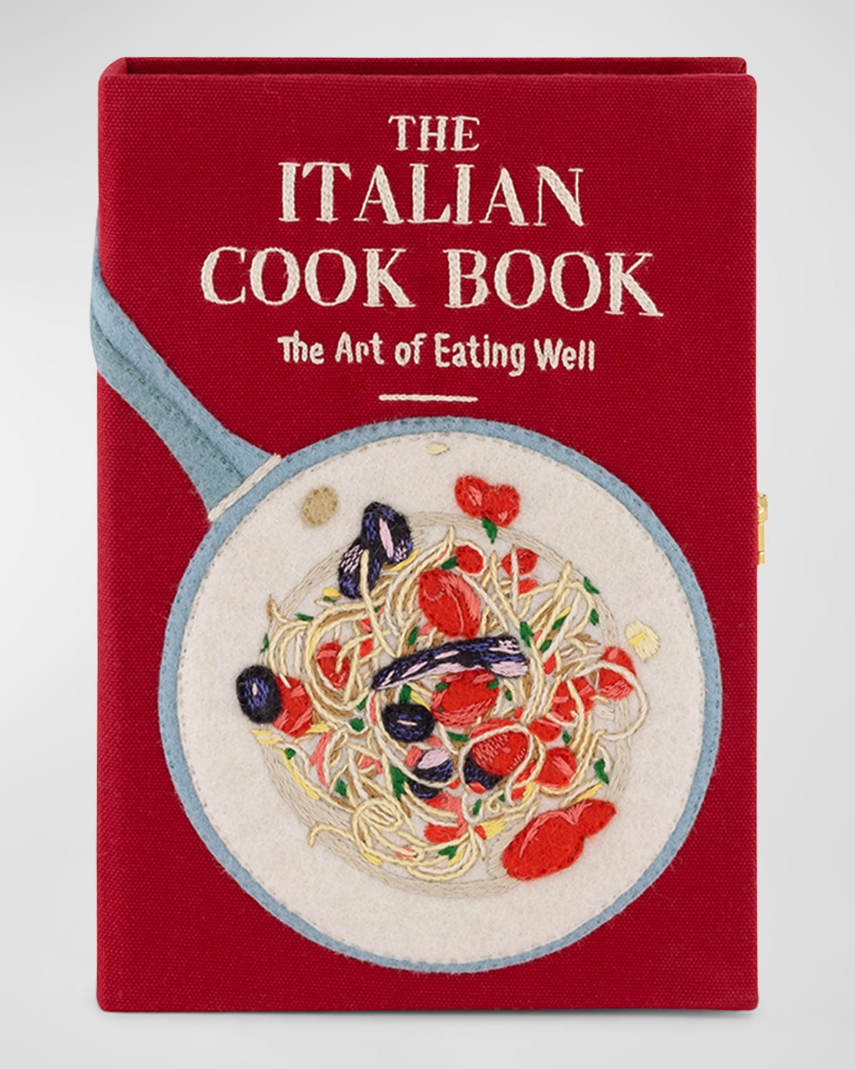 The Italian Cook Book Clutch Bag