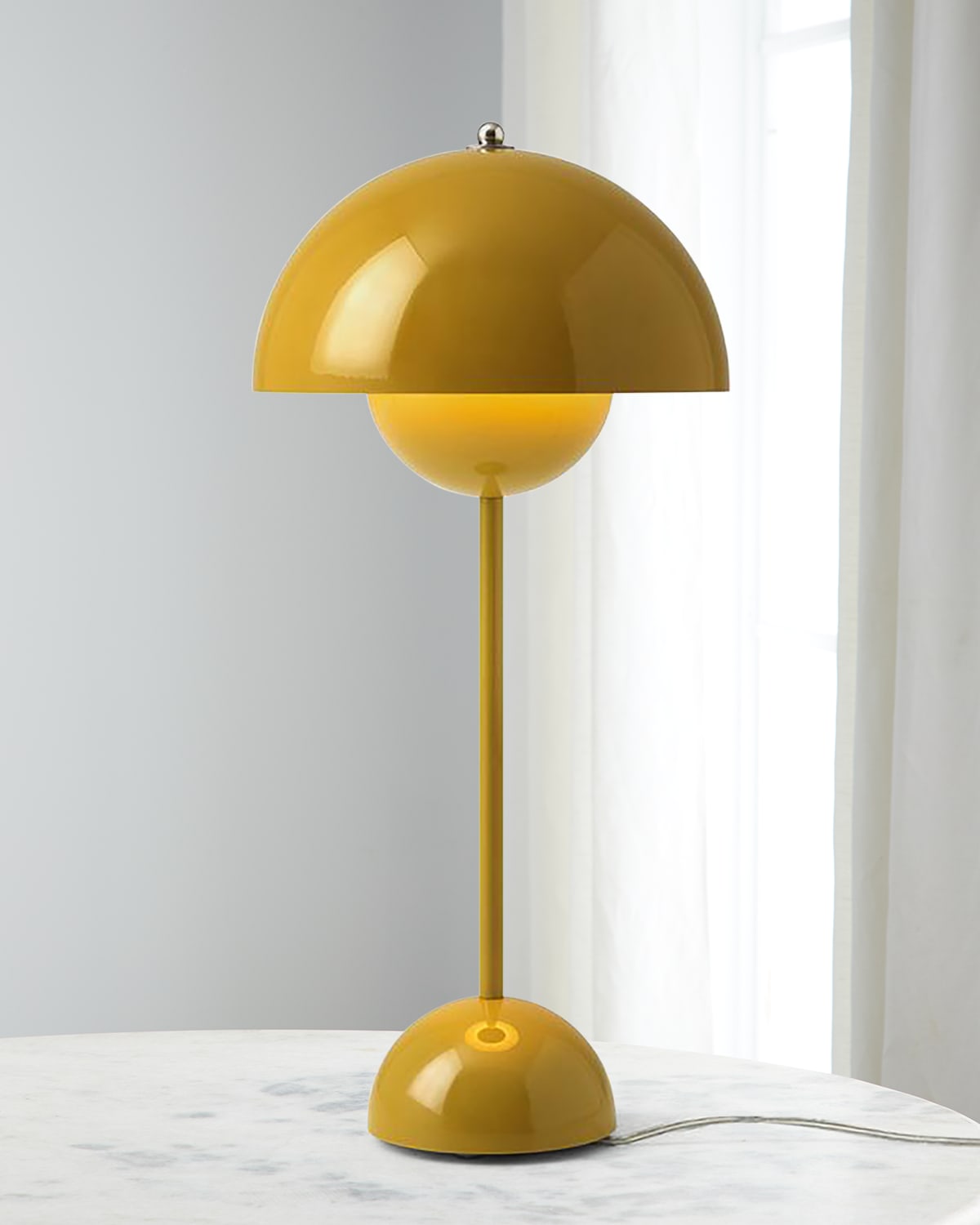 Shop Tradition Flower Pot Table Lamp Vp3 In Mustard