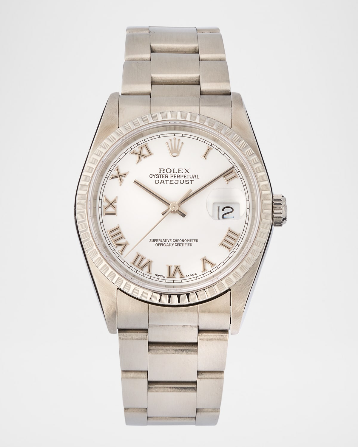 Rolex Oyster Perpetual Datejust 36mm Vintage 2002 Watch