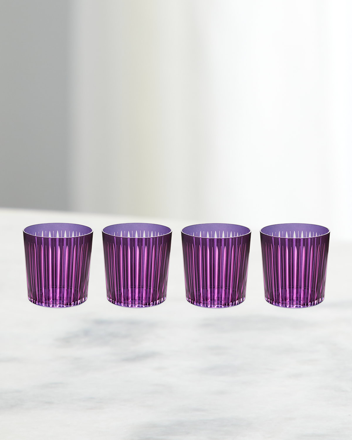 L'objet Glassware Purple Uni In Purple/laveder