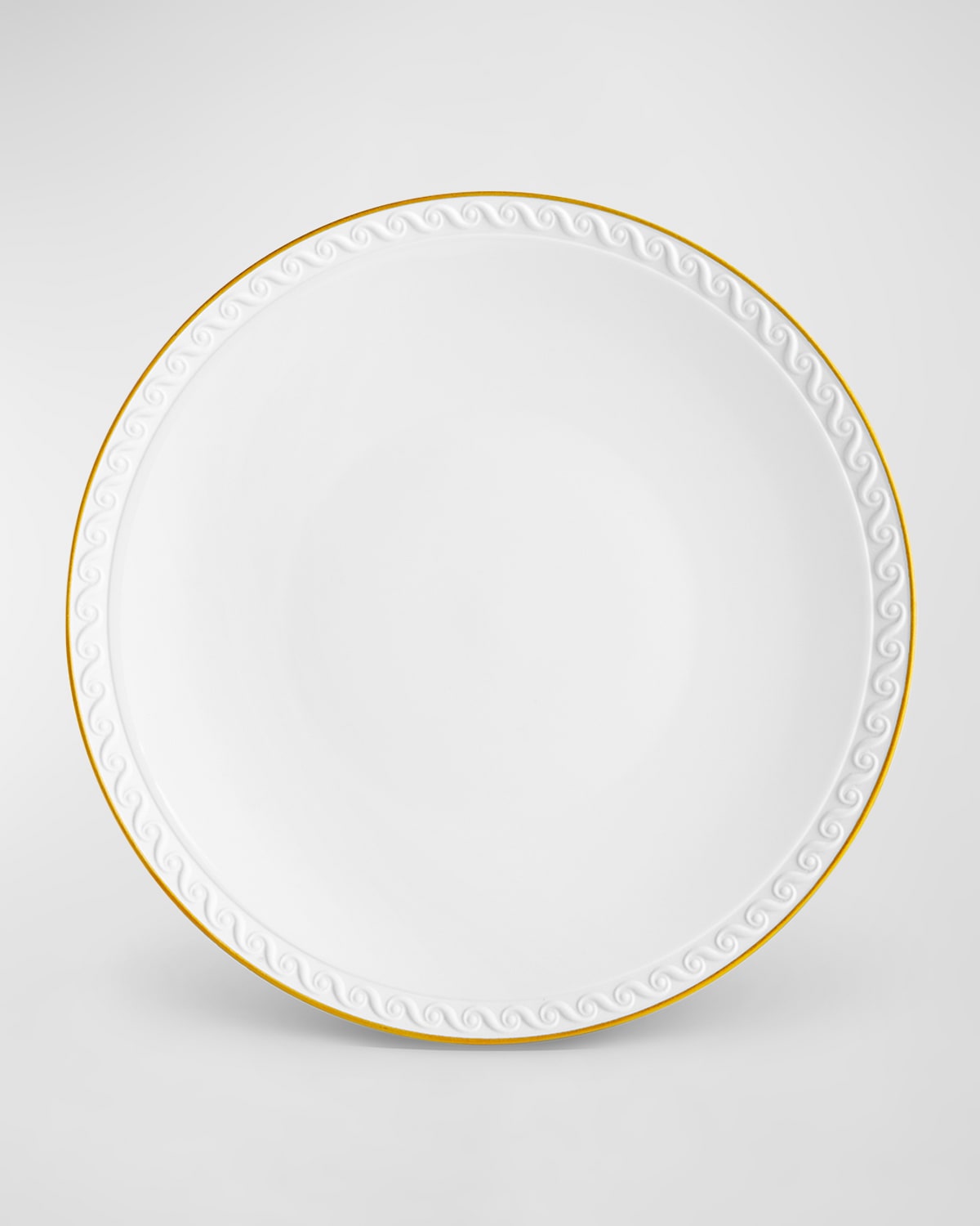L'objet Neptune Porcelain Bread And Butter Plate In White/gold