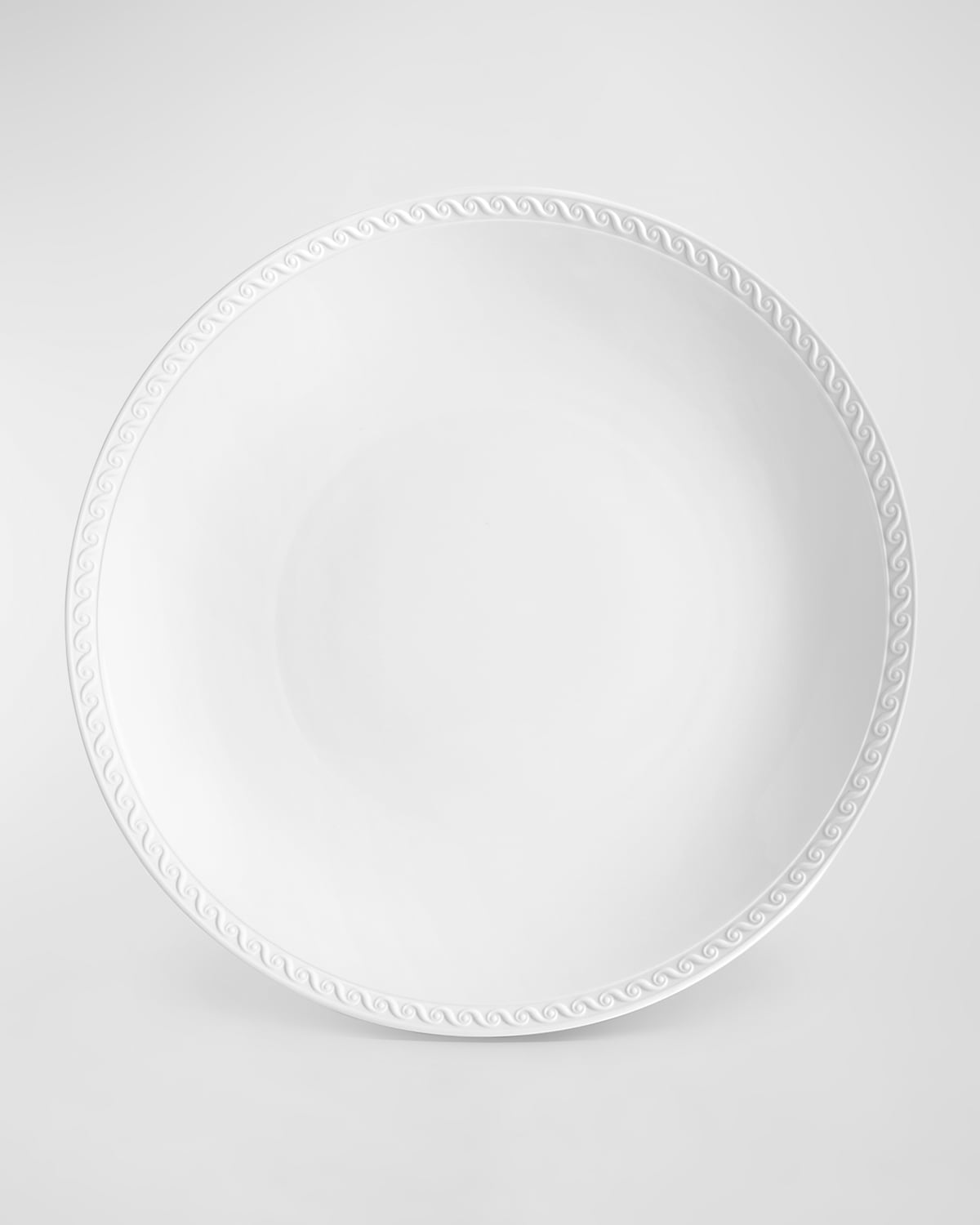 L'objet Neptune Porcelain Soup Plate In White