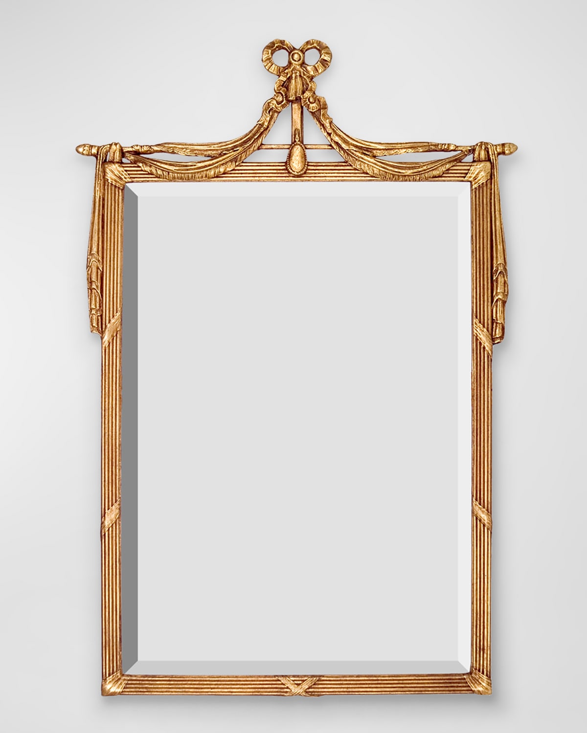 Shop Friedman Brothers The Kingwood Mirror In Royal Gold