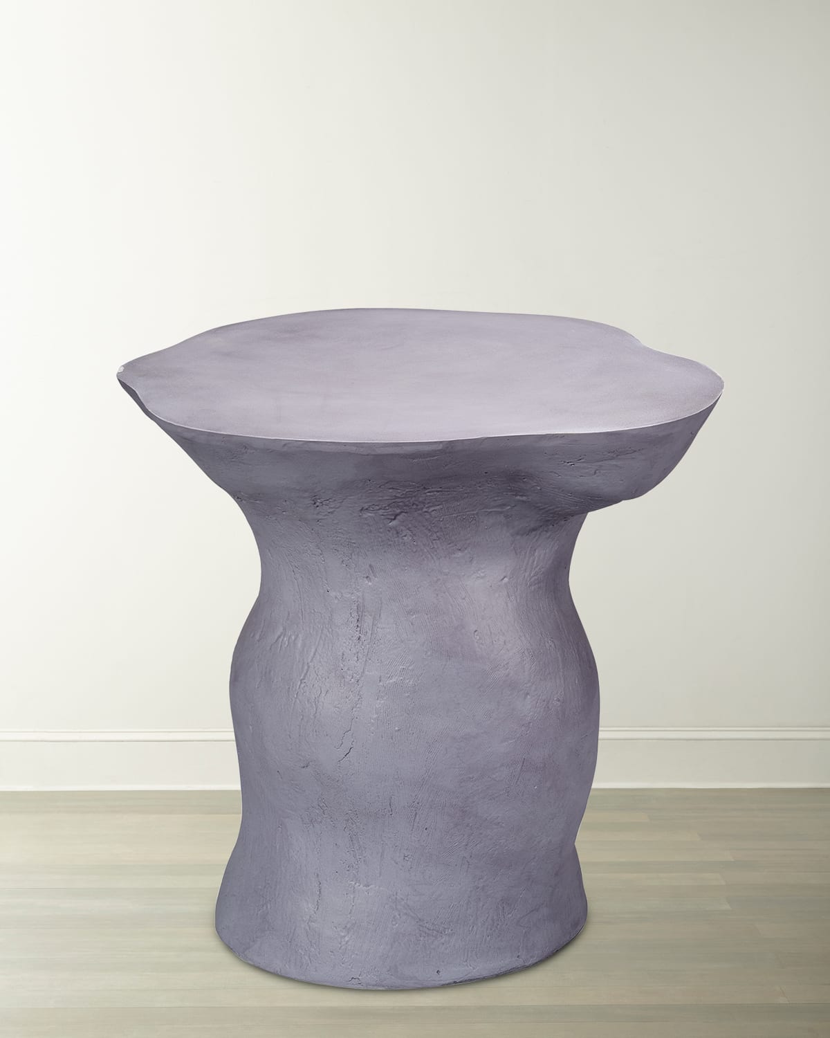 Shop Jamie Young Sculpt Side Table In Grey