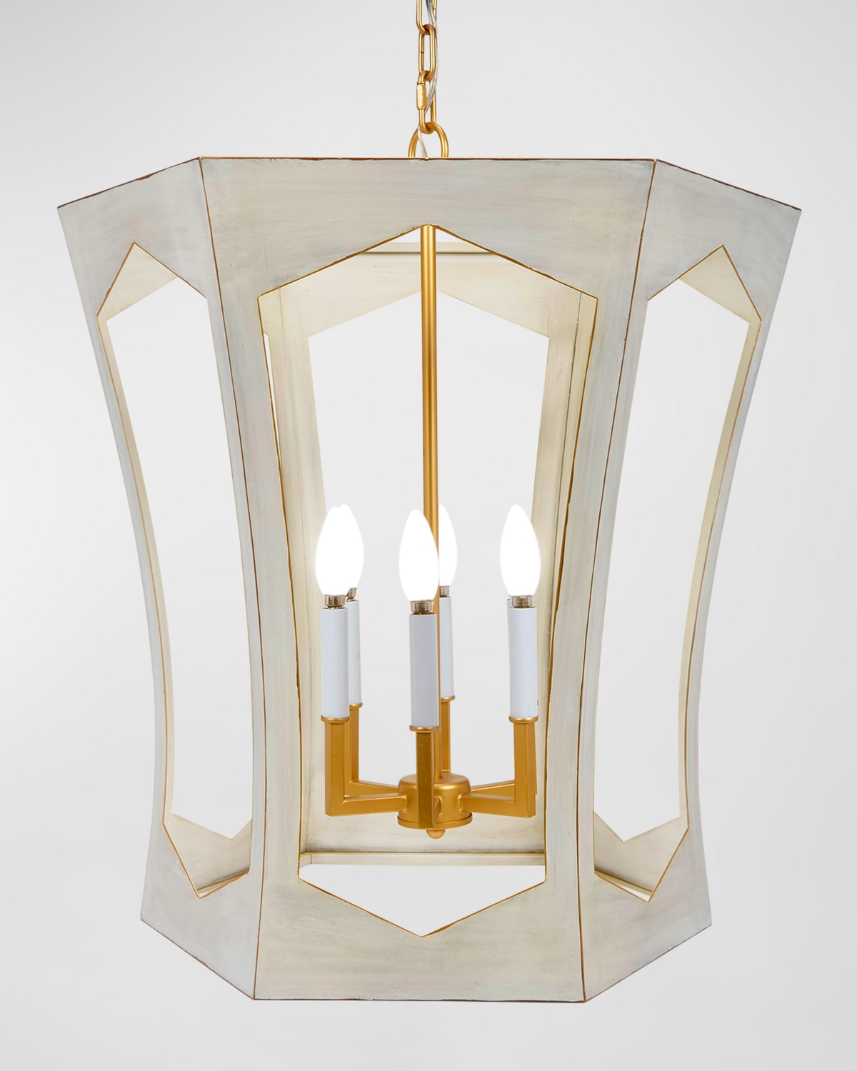 Old World Design Cece Chandelier In Cream