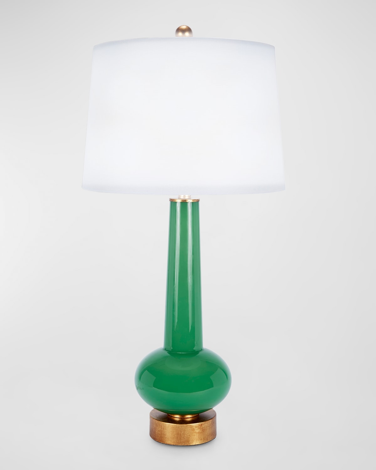 Old World Design Daphne Green Buffet Lamp In Green