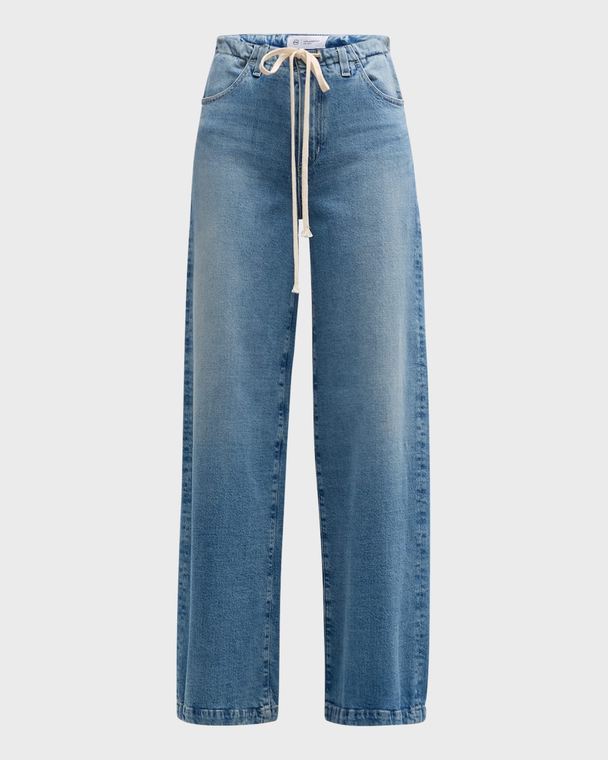 Stella Palazzo Cinched-Waist Jeans