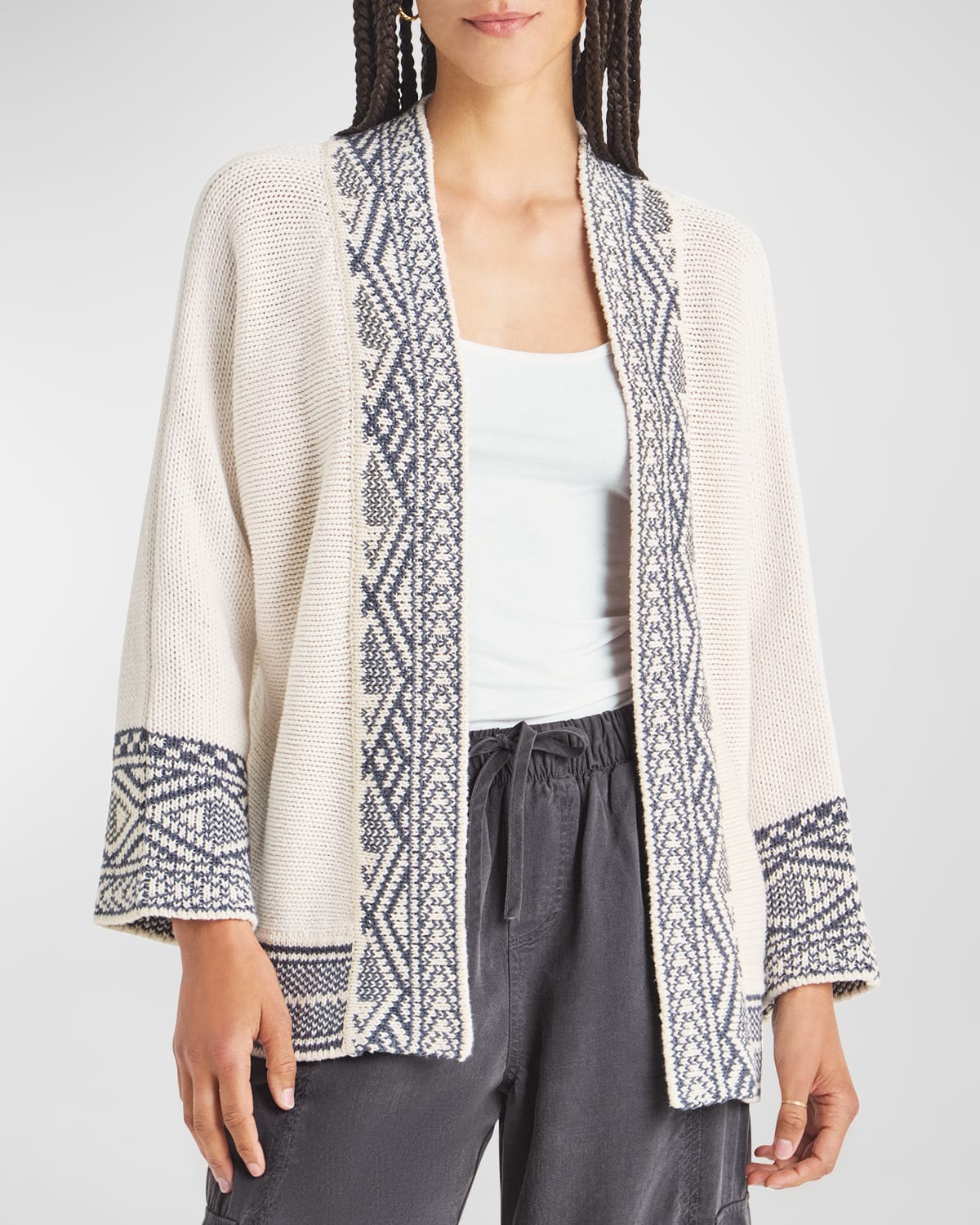 Kenny Open-Front Cardigan