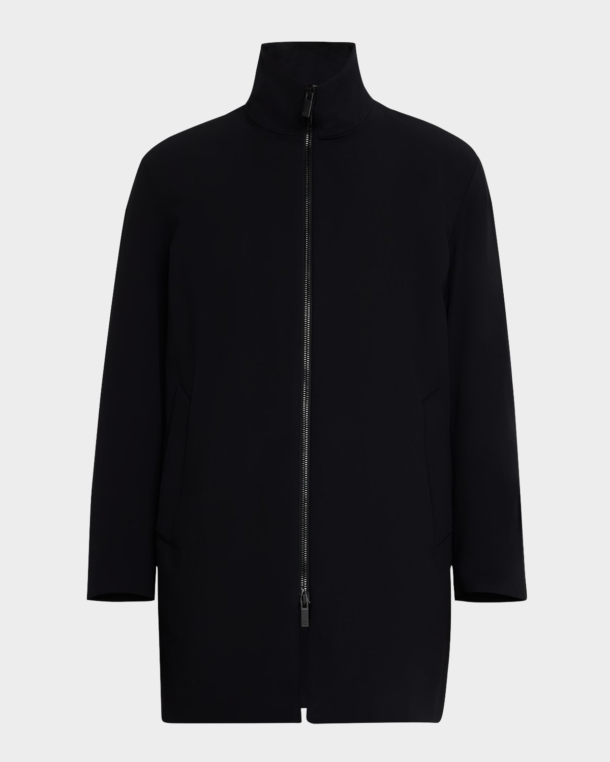 Men's Crepe Wool Topcoat