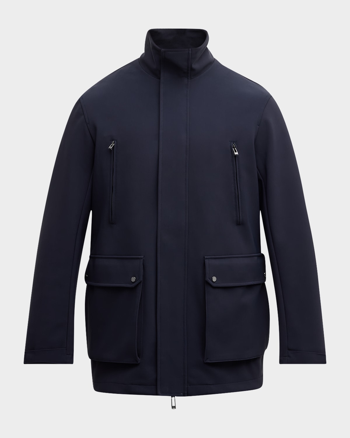Emporio Armani Men s Patch Pocket Caban Jacket Smart Closet