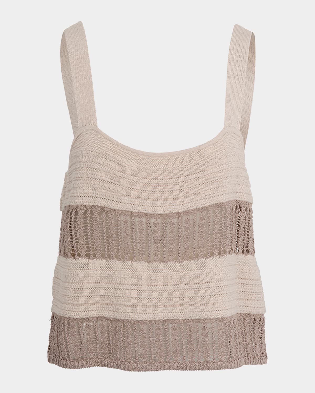 Splendid Nicola Sweater Tank Top In Neutral