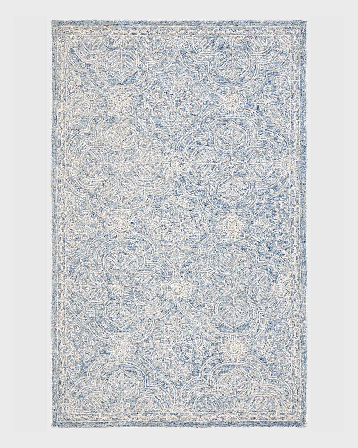 Shop Lauren Ralph Lauren Etienne Hand-tufted Rug, 4' X 6' In Blue