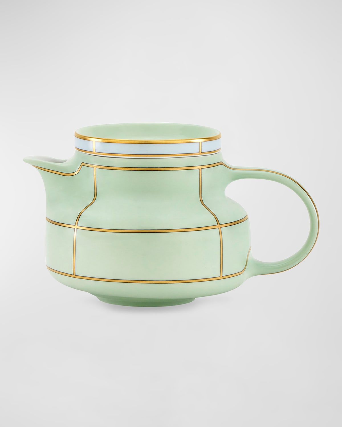 Shop Ginori 1735 Diva Teapot, Verde In Diva Verde