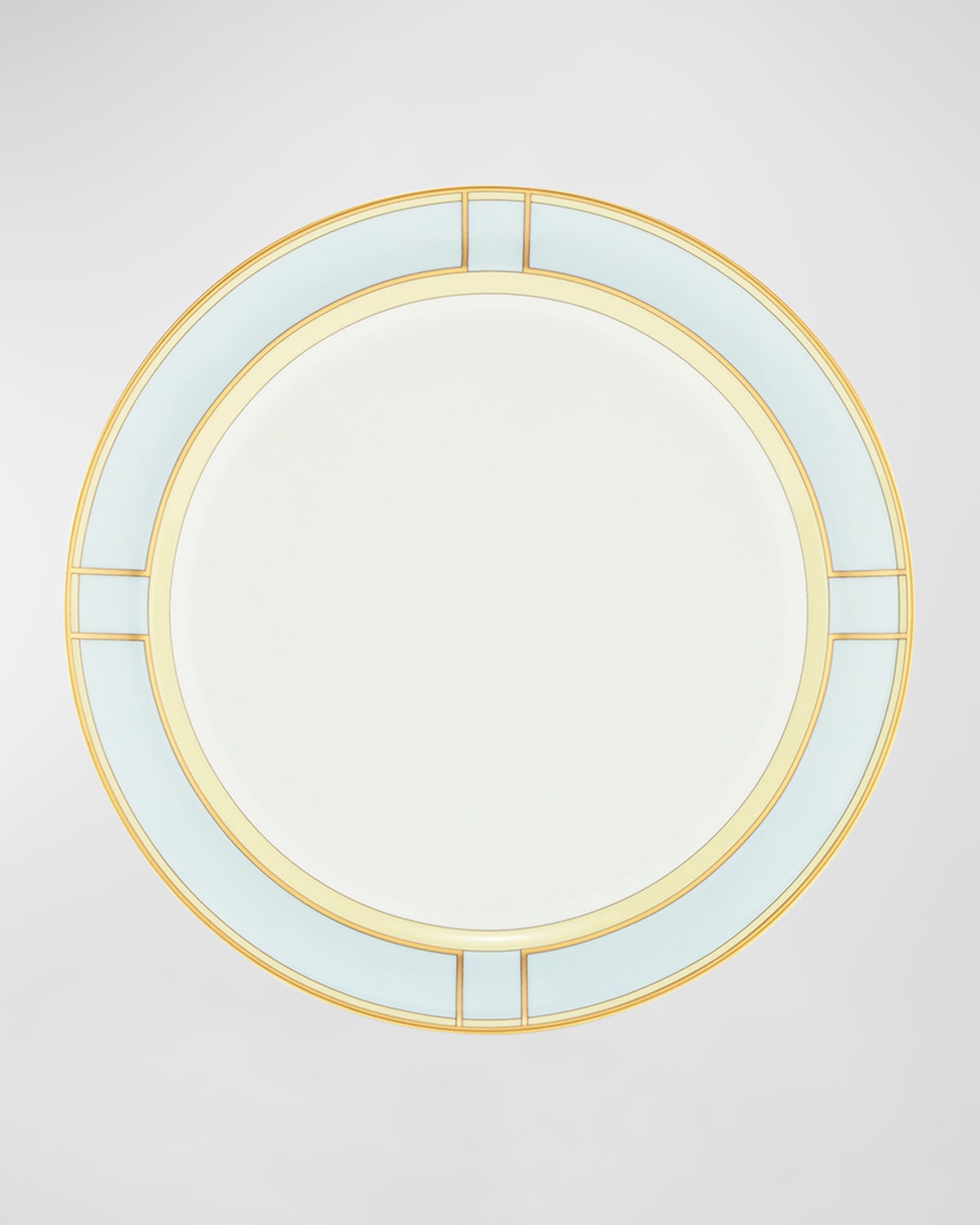 Ginori 1735 Porcelain Colonna Diva Celeste Dinner Plate In Diva Celeste