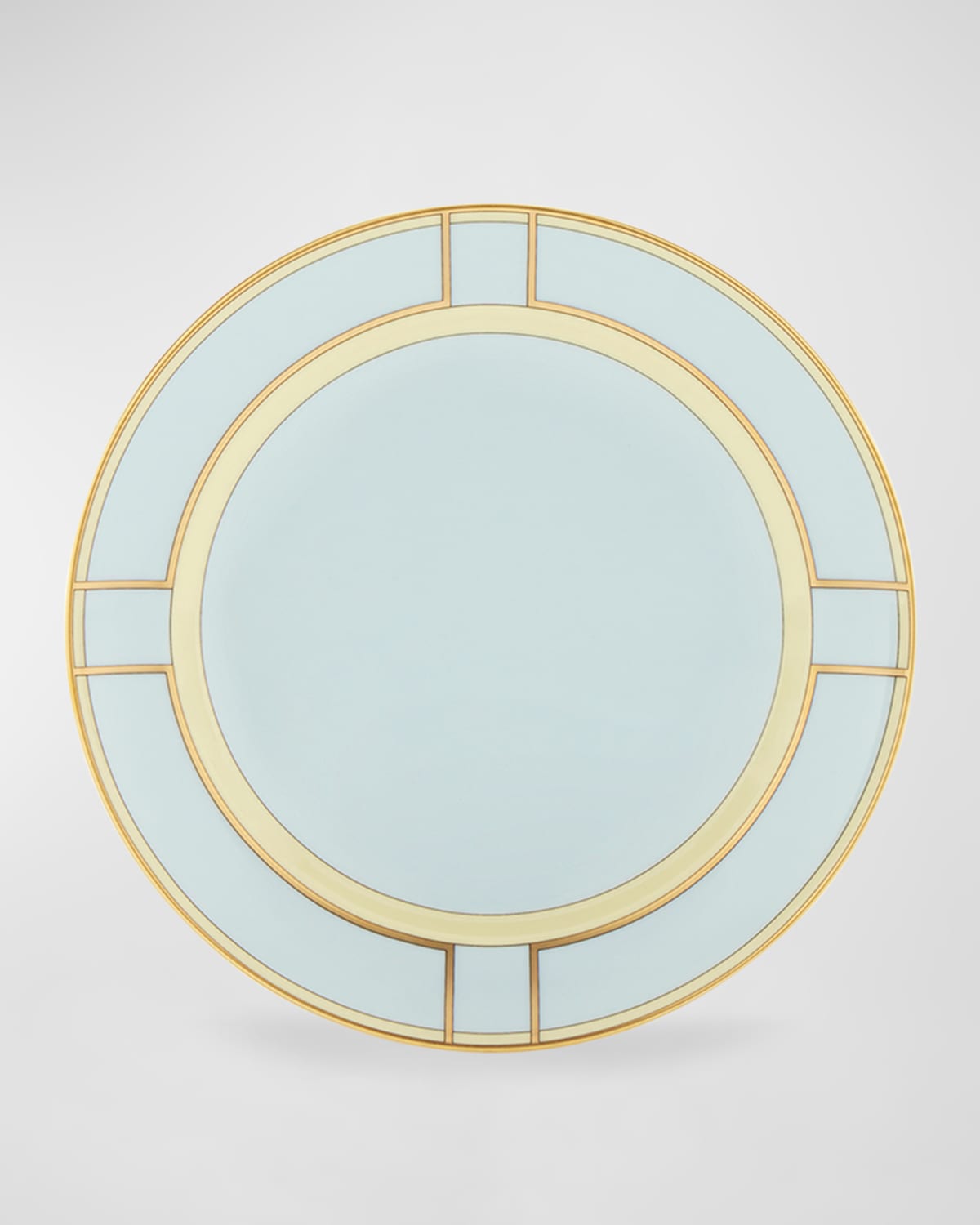 Ginori 1735 Porcelain Colonna Diva Celeste Bread Plate In Diva Celeste
