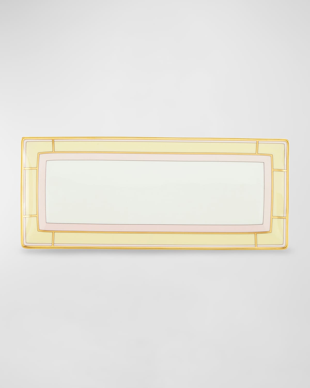 Ginori 1735 Diva Rectangular Platter, Giallo In Yellow