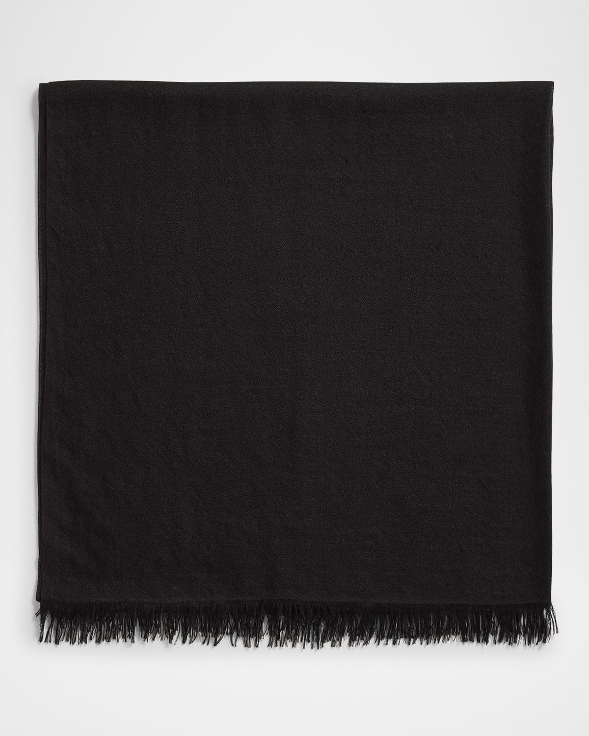 Frayed Cashmere Scarf