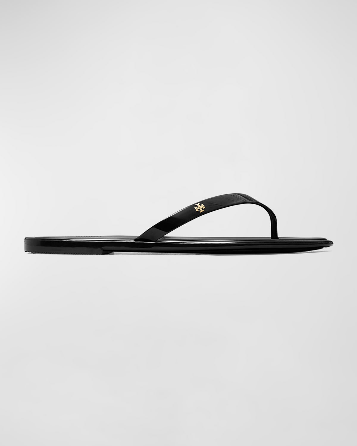 Shop Tory Burch Roxanne Flip Flop Thong Pool Sandals In Perfect Black