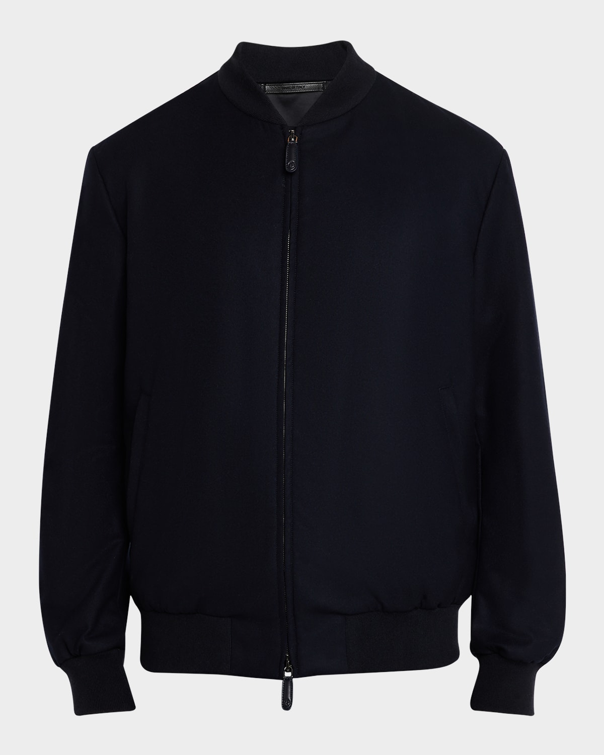 Men's Cashmere Bomber Jacket