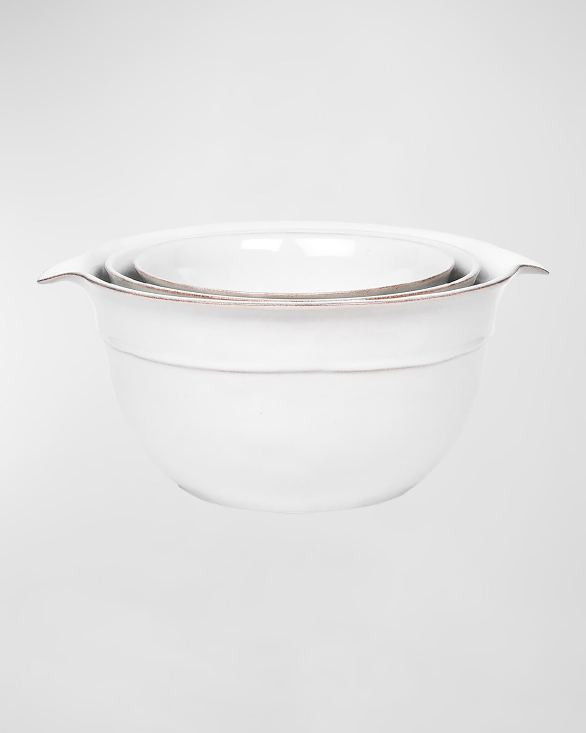 Juliska Puro Nesting Serving Bowl Set Of 3 In White