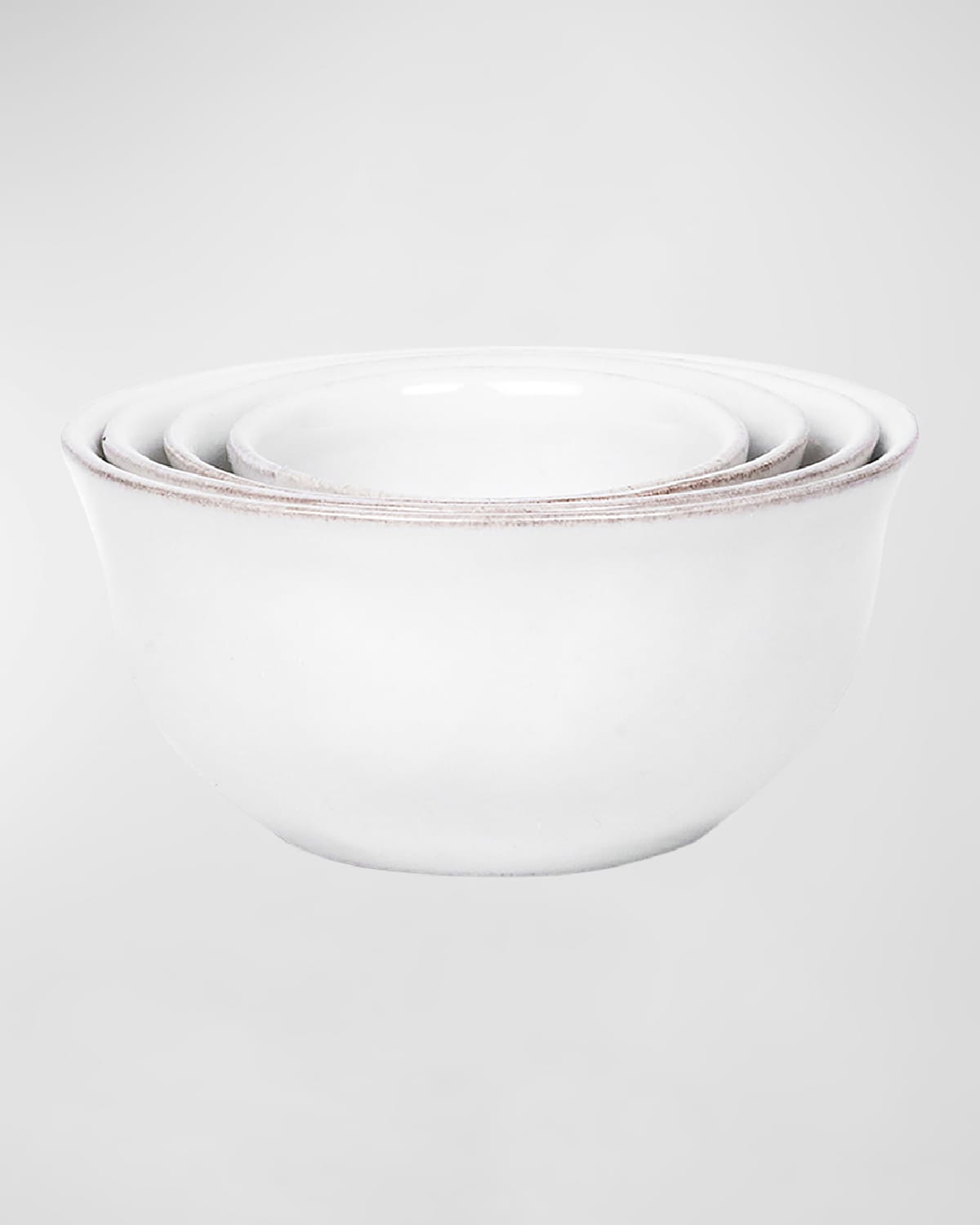 Juliska Puro Nesting Prep Bowl Set Of 4 In White