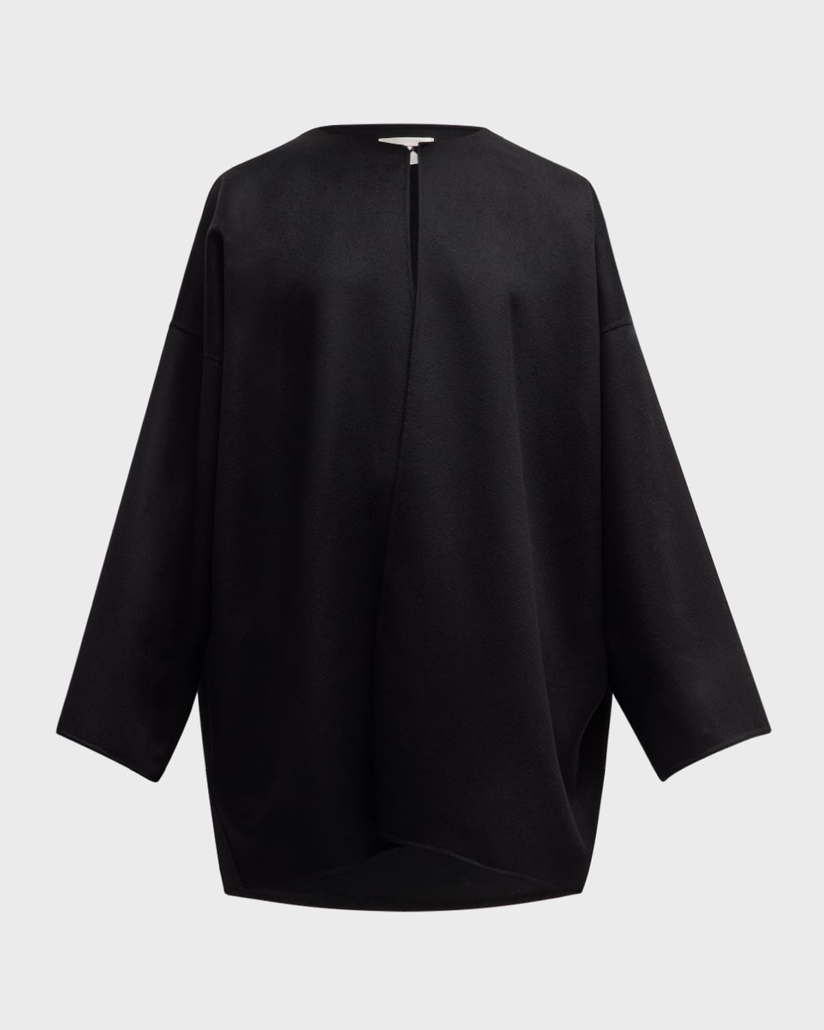 The Row Raj Cashmere-silk Jacket In Black