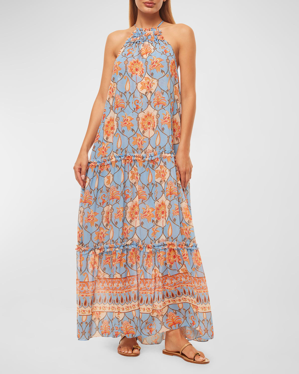 Lala Halter Maxi Dress