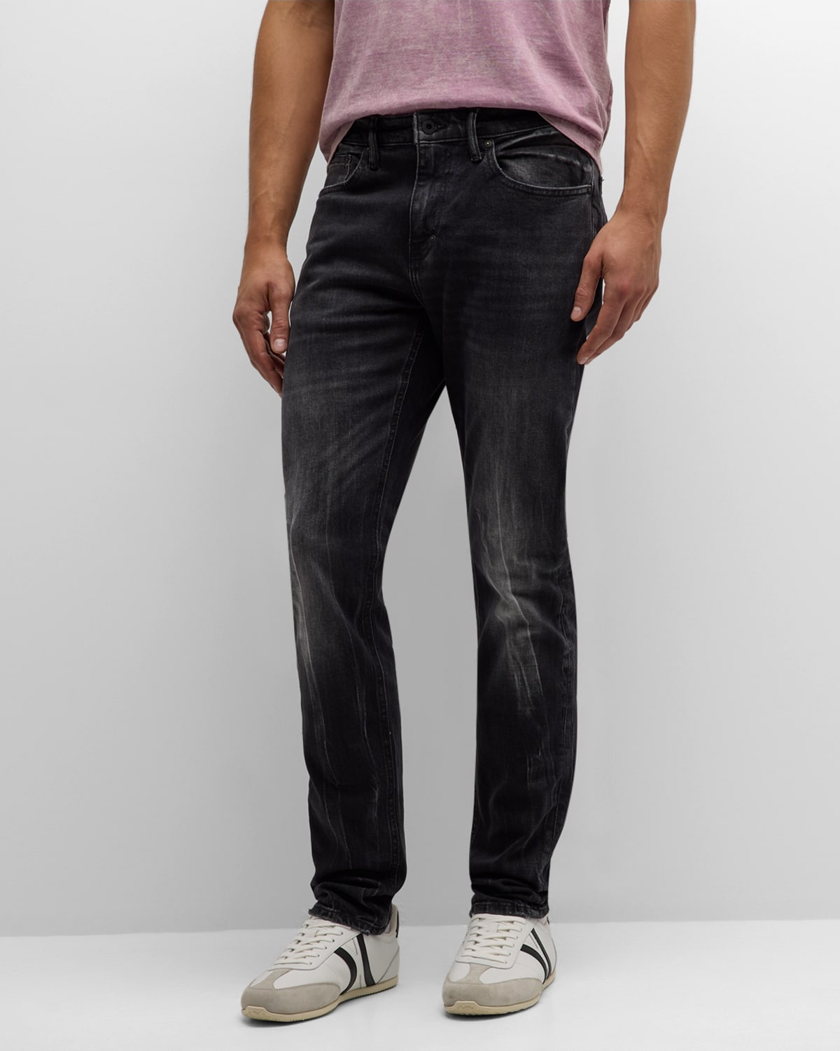 Men's Ecology Tapered Stretch Denim Jeans