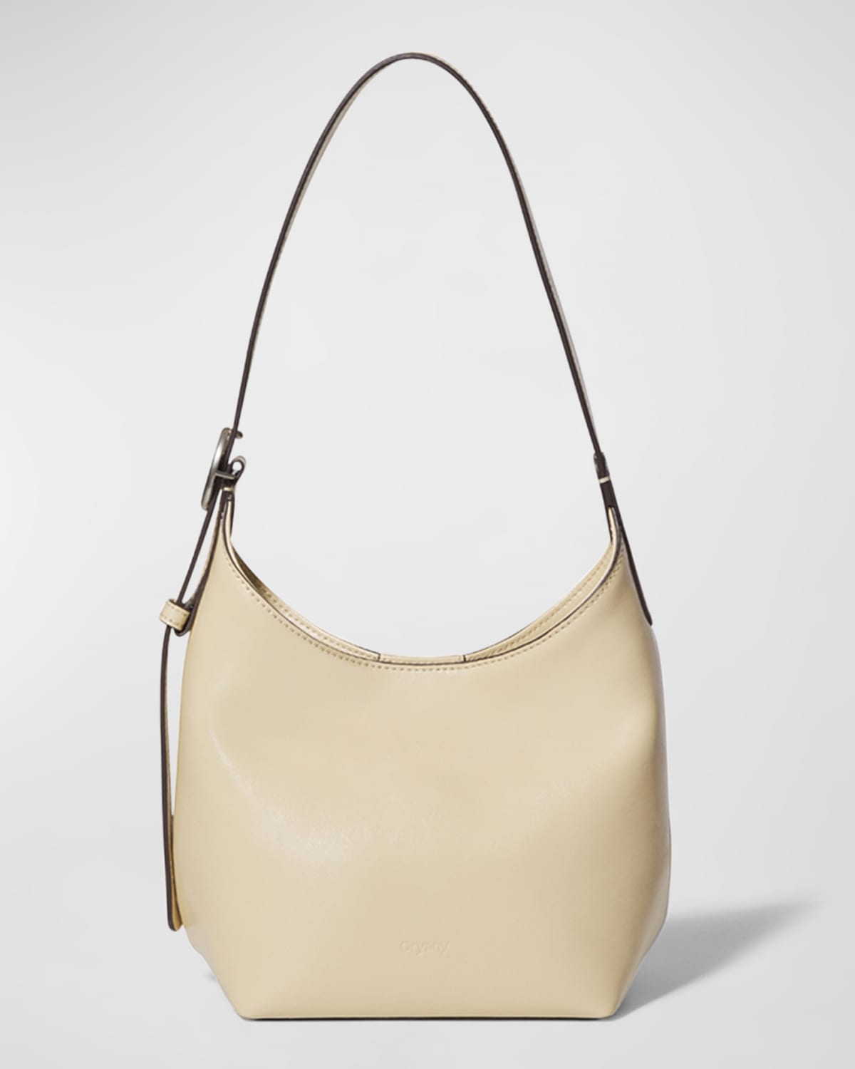 Egg Leather Shoulder Bag