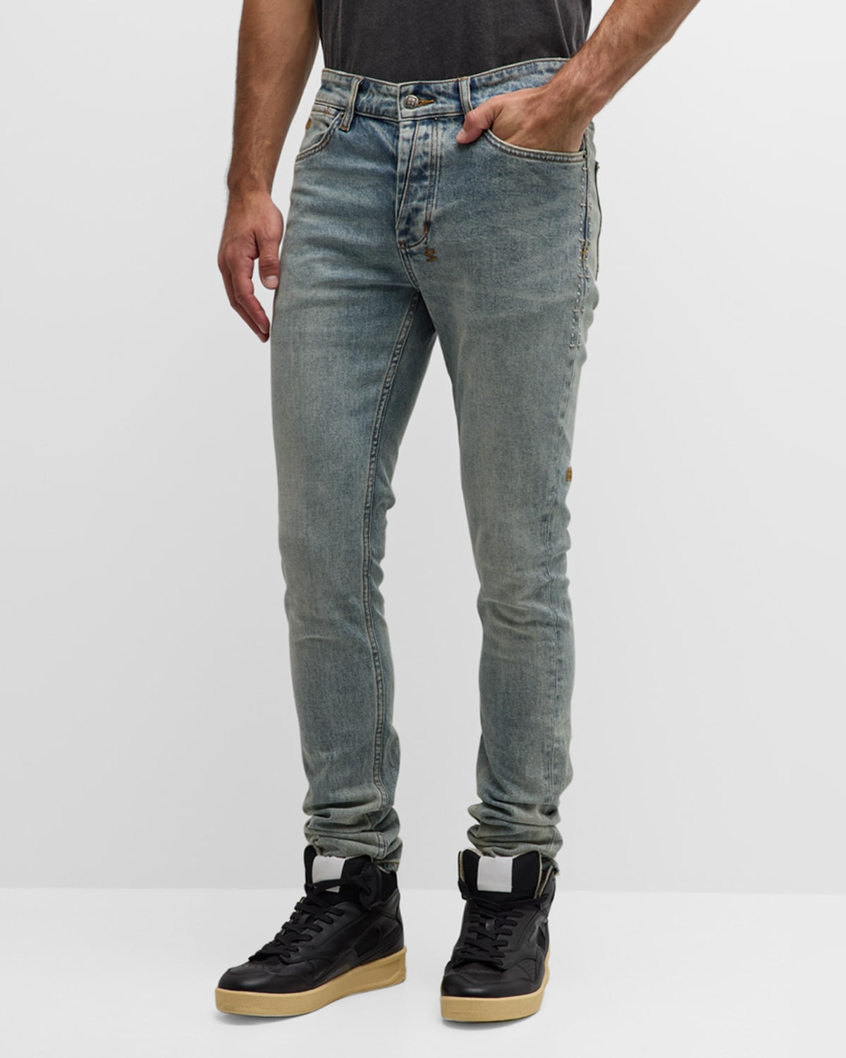 Men's Van Winkle Embroidered Jeans