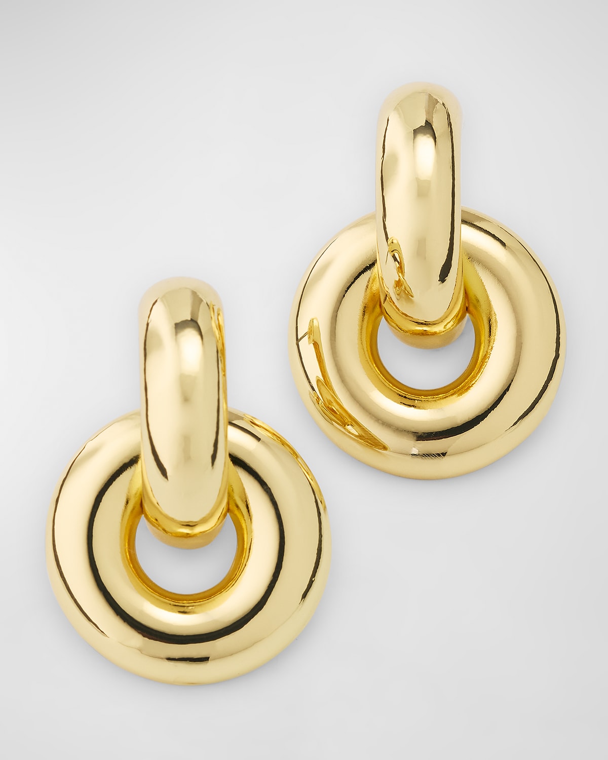 BaubleBar Mia Gold-Plated Loop Earrings