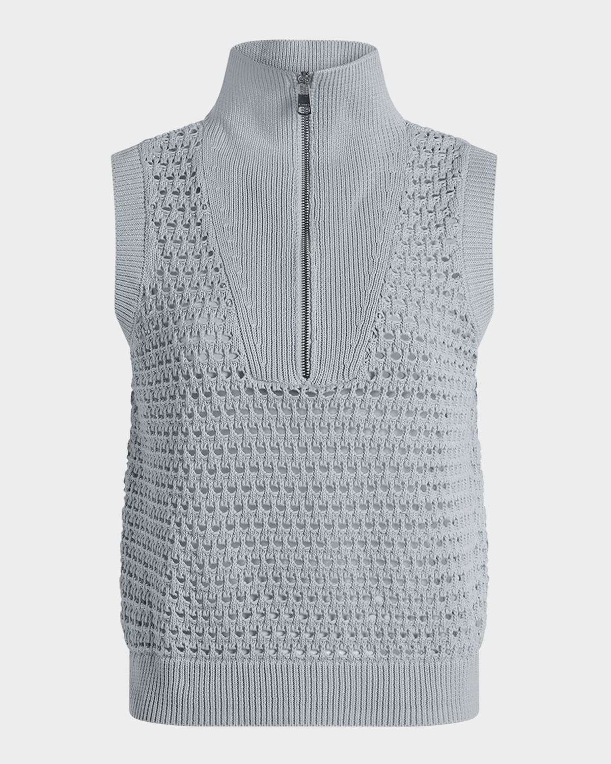 Varley Bains Half Zip Sweater Tank