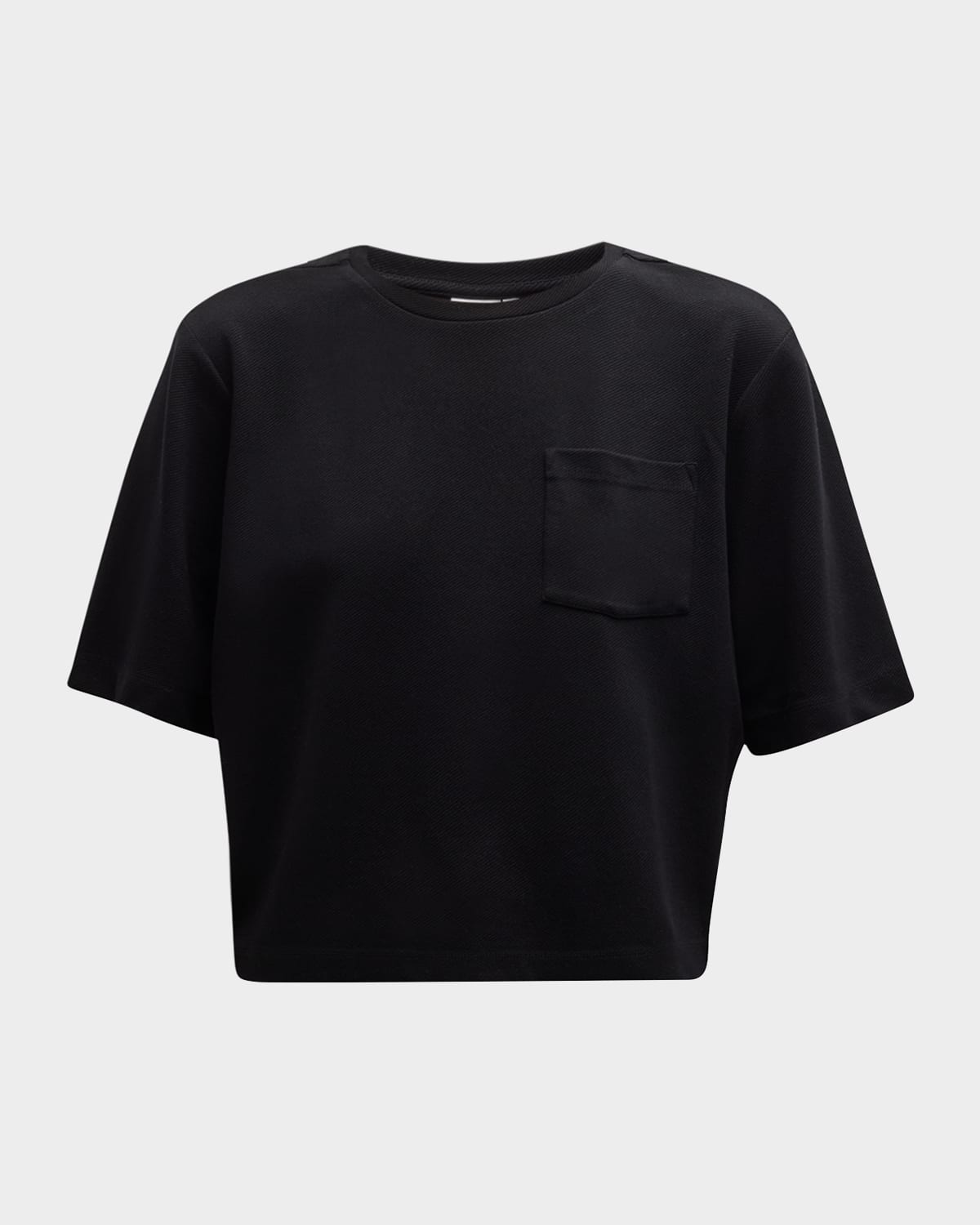 Shop Lune Active Forest Essential Short-sleeve Tee In Black