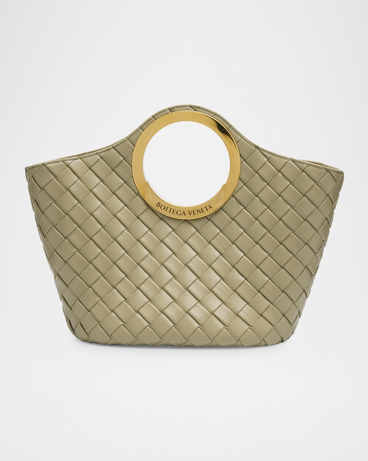 Picnic Small Leather Top-Handle Bag