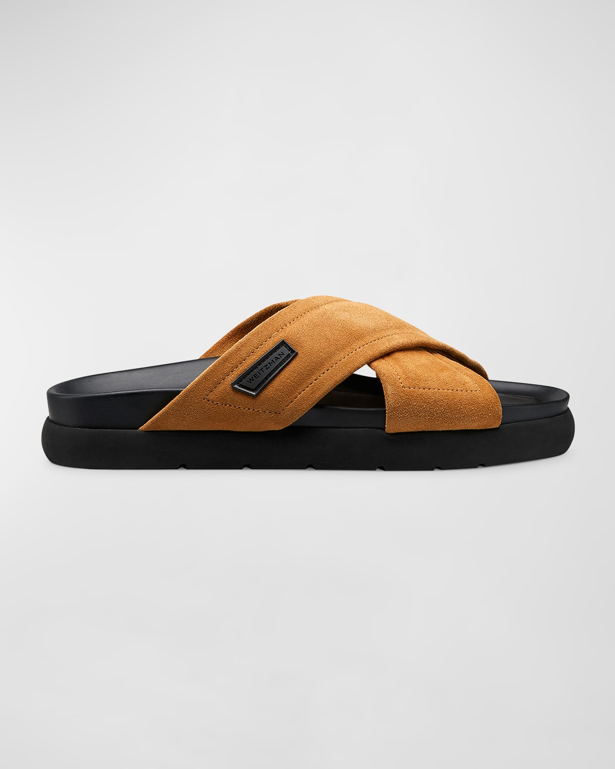 Men's Flex Suede Sport Slide Sandals