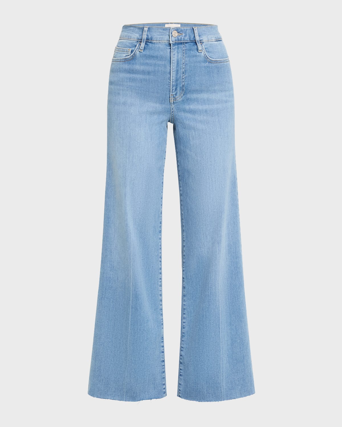 FRAME LE SLIM PALAZZO RAW FRAY JEANS 