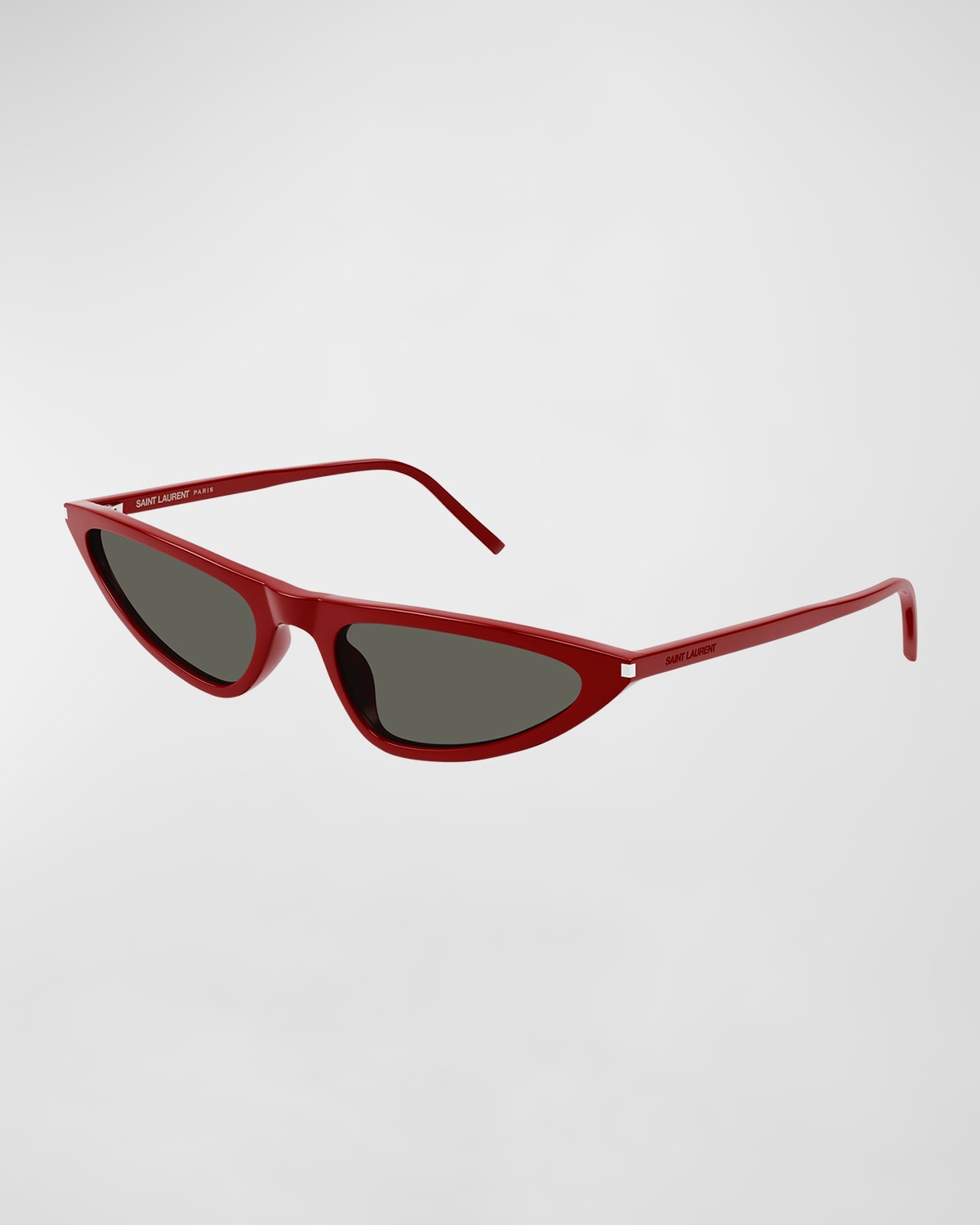 Saint Laurent 55mm Cat Eye Sunglasses In Red