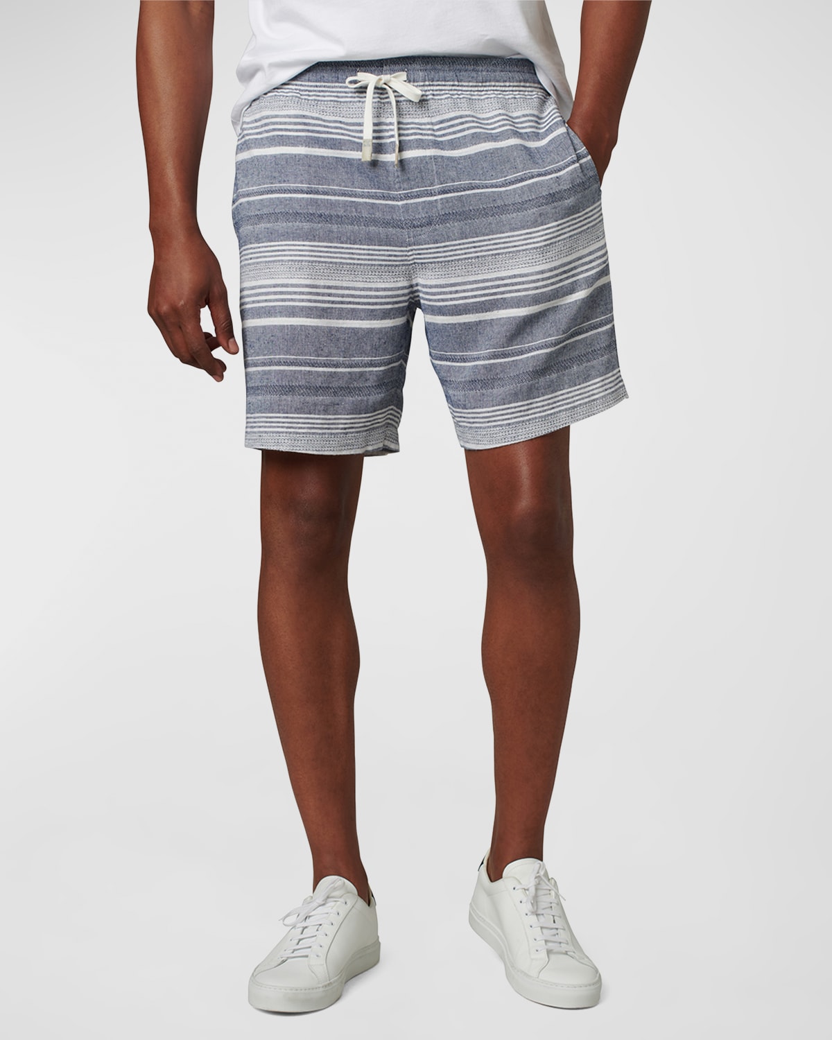 Men's Charlie Stripe Drawstring Shorts