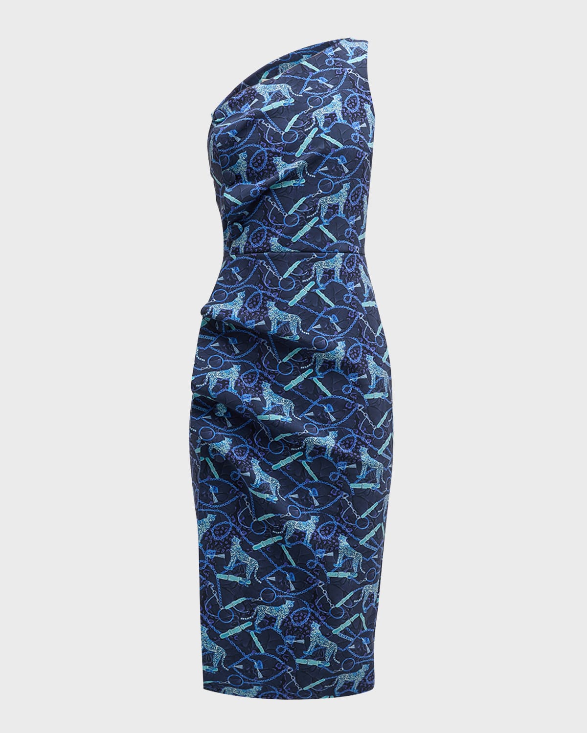 Chiara Boni La Petite Robe Ruffle One Shoulder Bodycon Dress Smart Closet