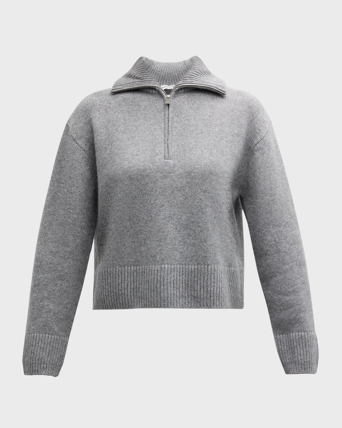 Andes Cashmere Henley Pullover Sweater
