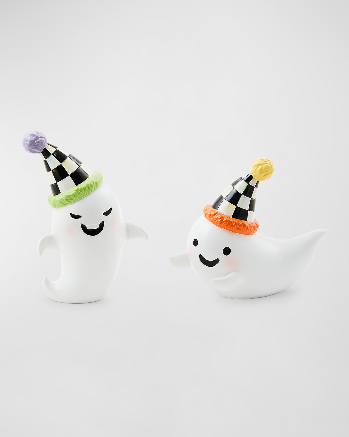 Shop Mackenzie-childs Trick Or Treat Ghost Figurines, Set Of 2