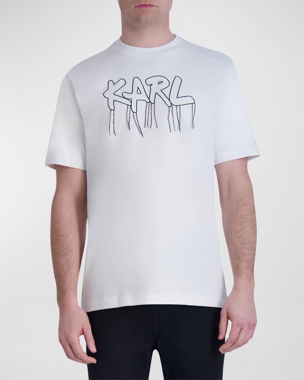 Men's Fringe Karl Logo T-Shirt