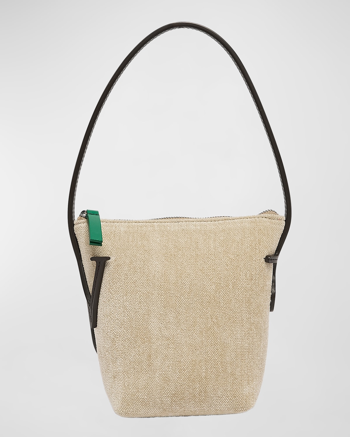 Mini Anchor Zip Hobo Bag