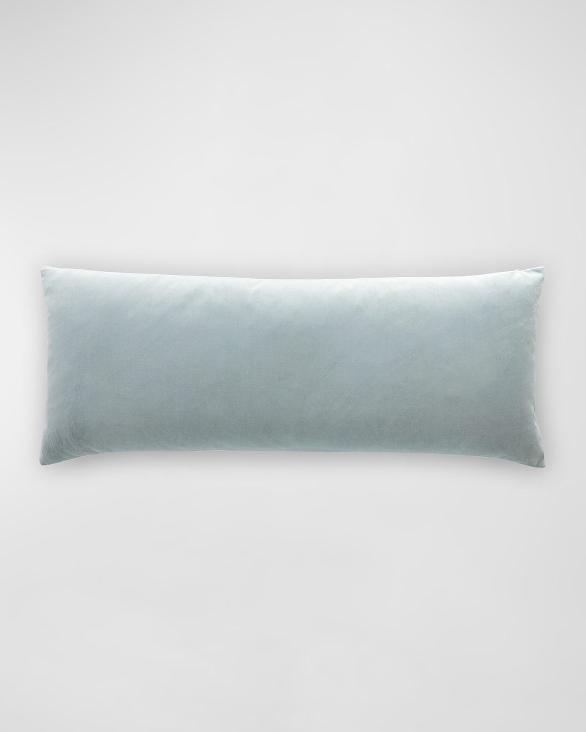 Shop Lili Alessandra Haven Long Rectangle Pillow, 46" X 18" In Mist