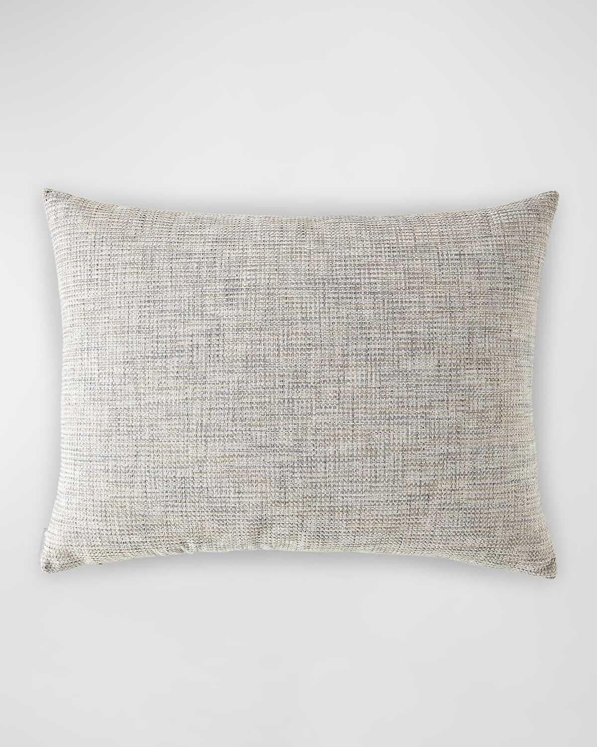 Lili Alessandra Tweed Travertine Luxe Euro Pillow In Travertine