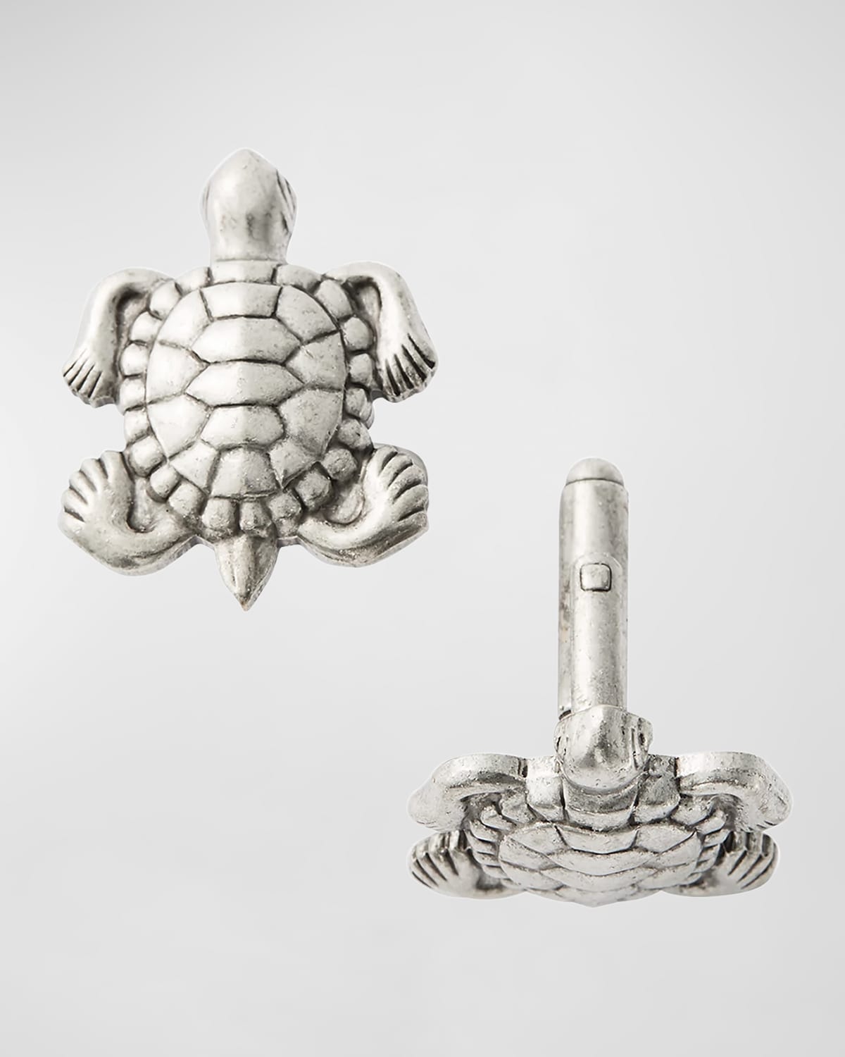 Men's Antiqued Turtle Cufflinks