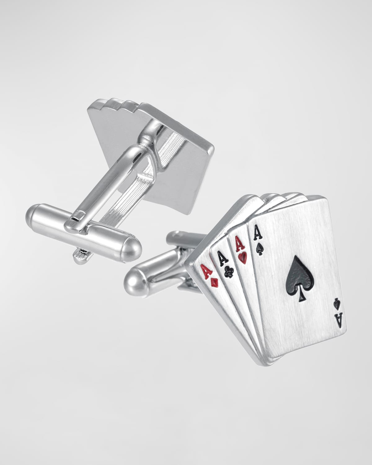 Men's Aces Wild Poker Card Cufflinks