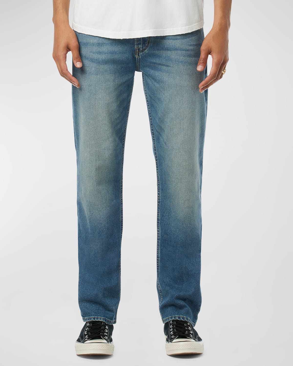 Shop Hudson Men's Byron Straight-leg Denim Jeans In Light Marine