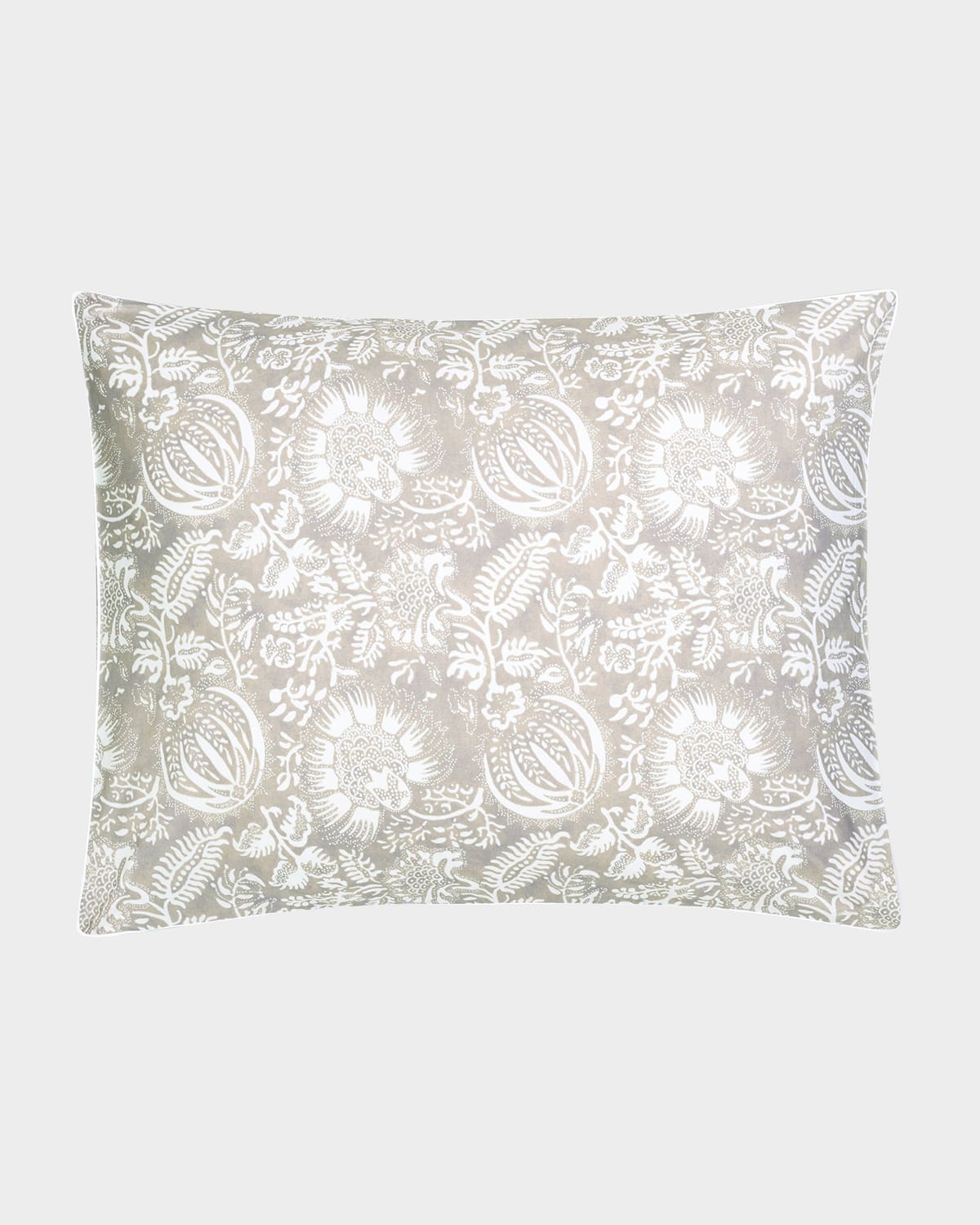 Matouk X Schumacher Granada Standard Sham In Neutral