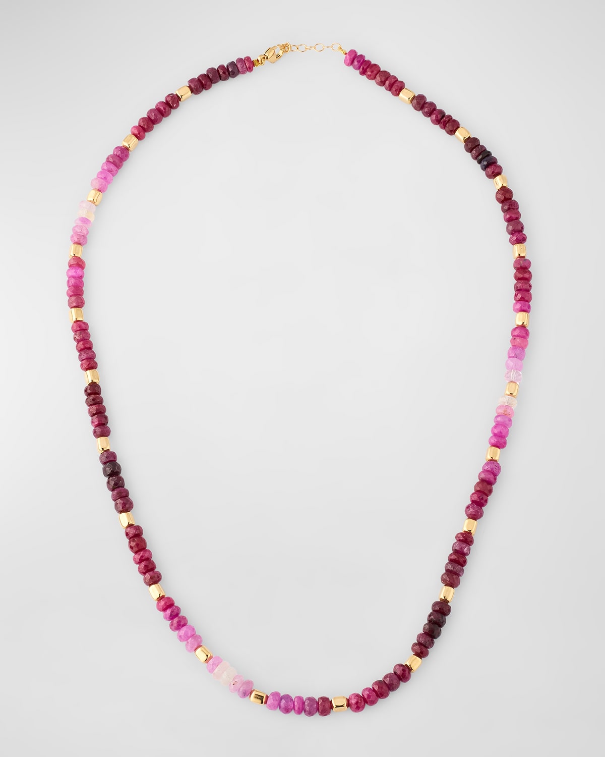 Jumbo Gold Bead Necklace